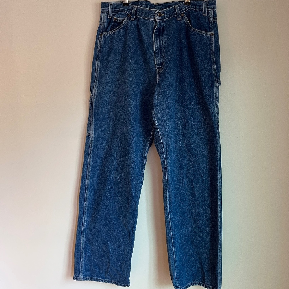 Dickies Men's Relaxed Fit Carpenter Jeans, Vintage, Excellent Condition 38x32